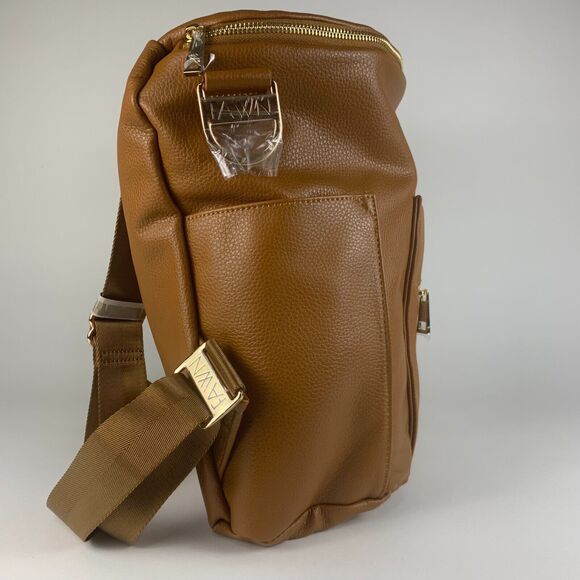 Fawn Design - The Original Diaper Bag Full Size Large Brown Tote NWOT - Picture 4 of 12